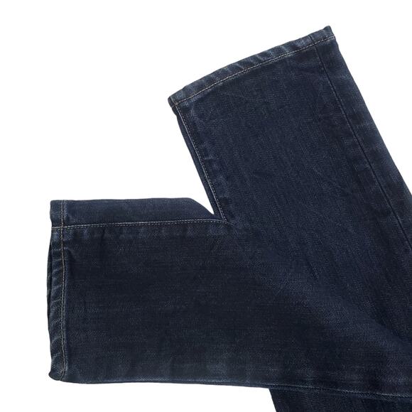 Paige Skyline Distressed Straight Leg Jean McKinley Wash Size 27, Size 4 - Picture 2 of 13